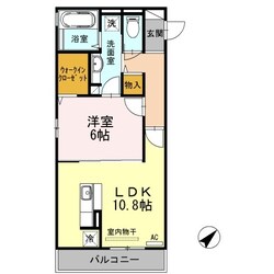 五橋駅 徒歩12分 2階の物件間取画像